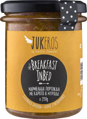 Jukeros Μαρμελάδα Πορτοκάλι, Καρότο & Μύρτιλα 250gr